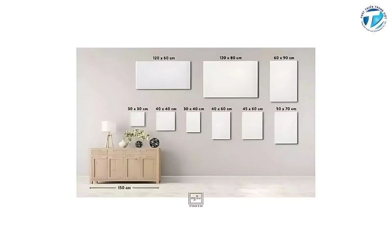 Các kích thước khung ảnh ở Ngầu Photo